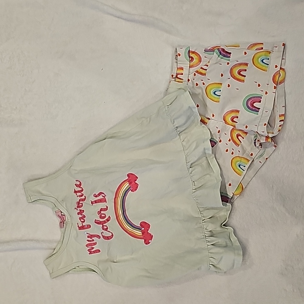 Rainbow Tank & Short Set